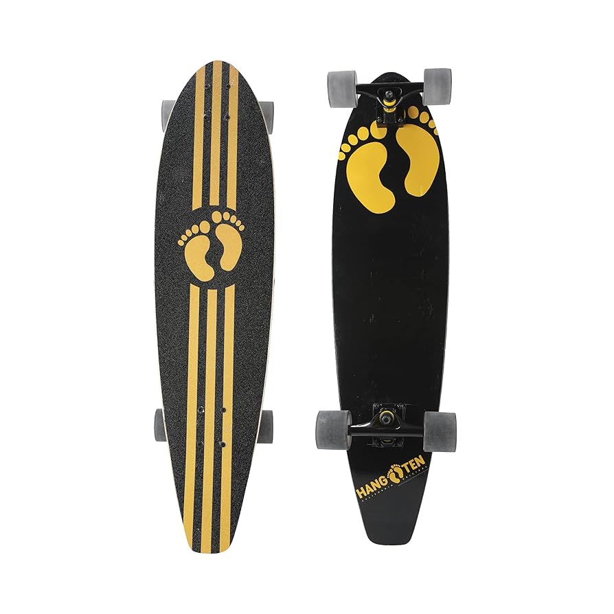 Amazon.com: Hang Ten Complete Cruiser, Skateboard Longboard